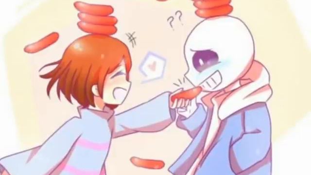 Sans x Frisk AMV(Music Video)All Of Me Nightcore(John Legend) смотреть онлайн