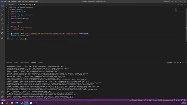 Upload Parsehub Webscrape Run To MongoDB смотреть онлайн