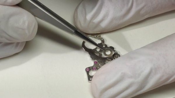 Часы Fossil ME3028 (TY2876) - разбор. Uhr Fossil - zerlegen. (pt1/2)