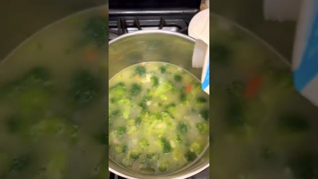 Broccoli Soup. Суп из брокколи