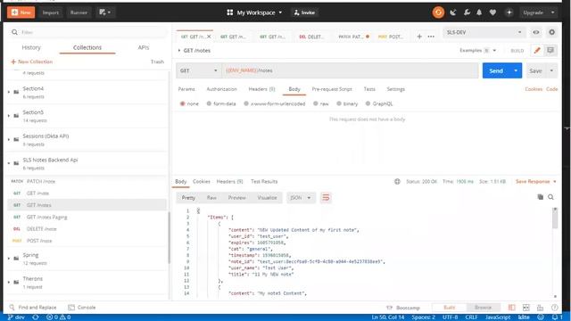 Demo of AWS Lambda, API gateway, DynamoDB, CodePipeline using serverless framework смотреть онлайн