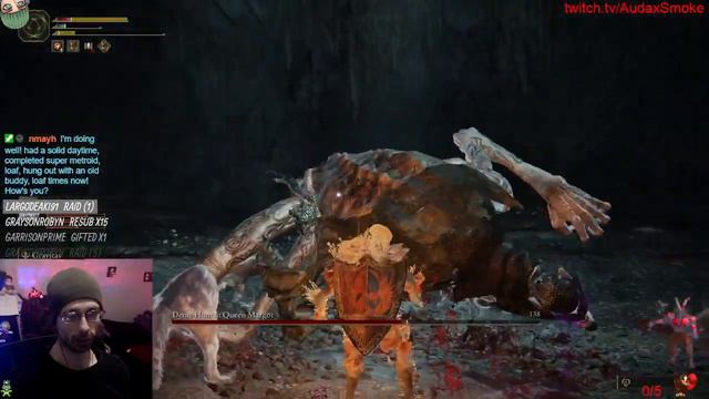 Demi Human Queen Margot | Elden Ring LVL1/RL1 all bosses | 050 | AudaxSmoke смотреть онлайн