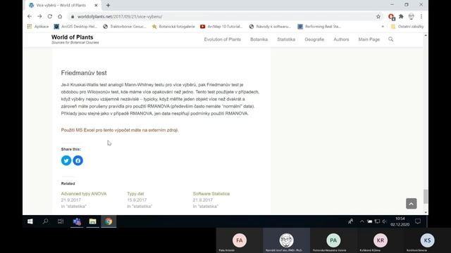 Friedmanův test смотреть онлайн
