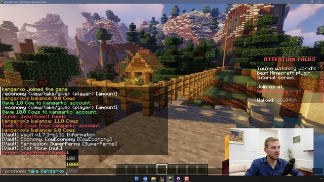 Ep20. Vault API (A Complete Guide) - Minecraft Plugin Development смотреть онлайн