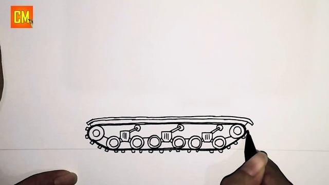 Cara Menggambar Tank Kartun Sherman | Part 2 | RanzarEng Tank смотреть онлайн