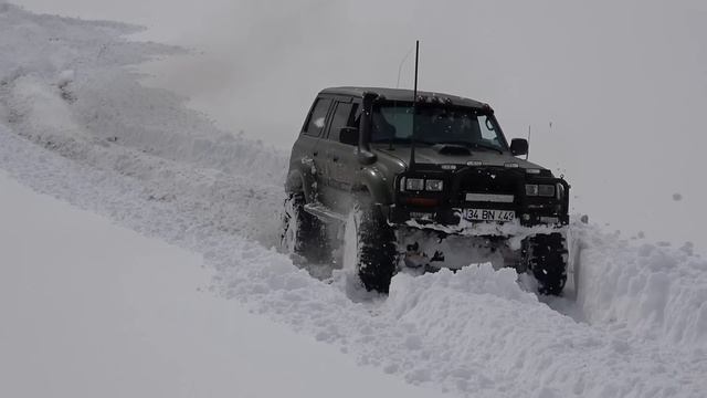 Toyota Land Cruiser 80 - TOSUN - Extreme OFF ROAD / Snow смотреть онлайн