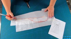 Моделирование платья по просьбе подписчиков. Рубрика  Хочу МК (10).mp4