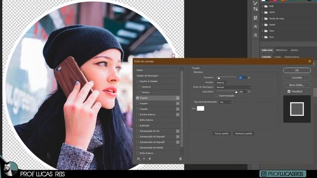 Como Colocar Bordas na Foto do Instagram pelo Photoshop | Bordas em Fotos de Redes Sociais смотреть онлайн