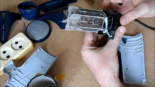 Фен PHILIPS Salon Dry Ремонт своими руками смотреть онлайн