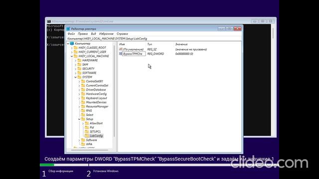 Как установить Windows 11 без TPM 2.0 и Secure Boot смотреть онлайн