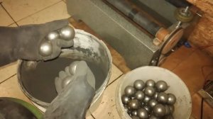 Шаровая мельница для золотодобычи/ Ball mill for gold mining.