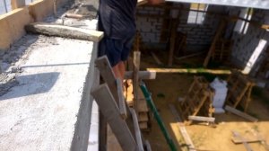 Ровная укладка плит перекрытий без арматуры.