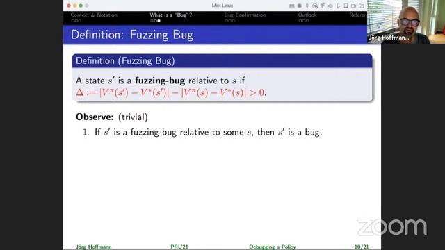 Debugging a Policy: A Framework for Automatic Action Policy Testing – PRL workshop 2021 смотреть онлайн