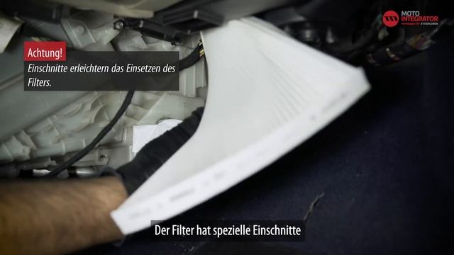 Innenraumfilter wechseln | FIAT Grande Punto 1.9 MultiJet 120 2006 смотреть онлайн