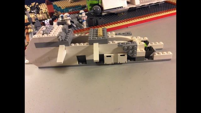 Custom Lego Clone Wars LAAT/i speed build смотреть онлайн
