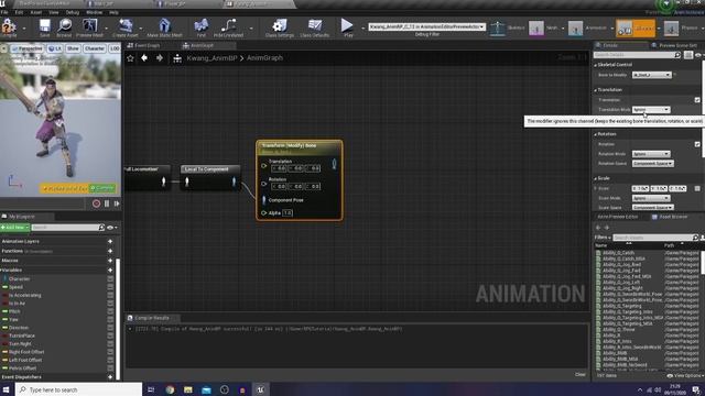 Part 4B: Leg IK (AnimBP - Transform Modify Bone) | Unreal Engine 4 смотреть онлайн