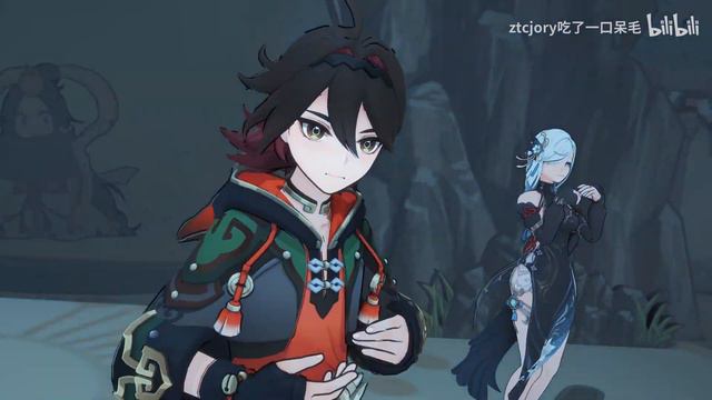 【Genshin Impact MMD／4K／60FPS】Lumine × Aether × Ganyu × Shenhe × Gaming【神のまにまに】 смотреть онлайн