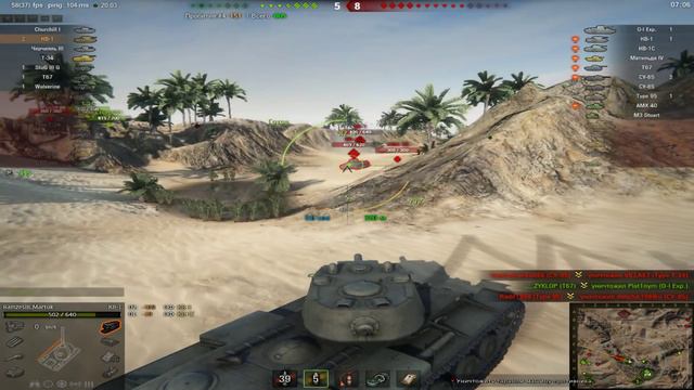 (WoT) КВ - 1 С Пушкой 122мм , Сталюга, Воин, Осн. Калибр, Спартанец "HD 1080p" смотреть онлайн