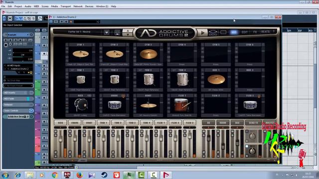 Test Addictive drum 2 Instrumen Song : Thunder (Arif Doctor-X) смотреть онлайн