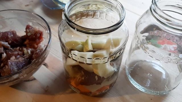 мясо и картофель в банке Бунакасини хали татиб кормагансиз смотреть онлайн