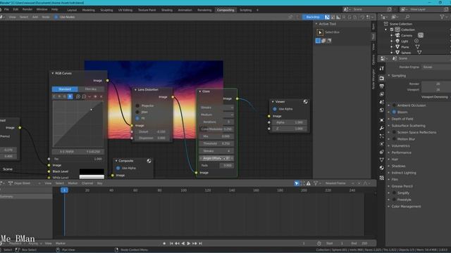 Anime Sunset | Anime Environment Shading tutorial | Blender 2.8 | アニメサンセット смотреть онлайн