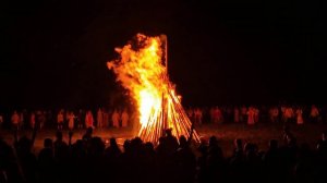 Костёр и хоровод Окунево, Омская область, фестиваль «Солнцестояние» июнь, 2022 год