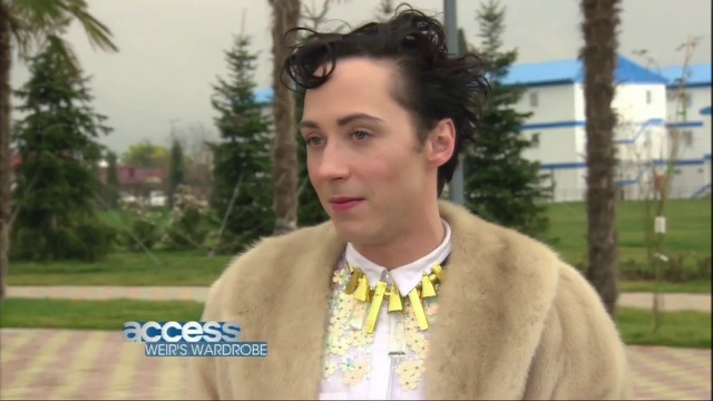 Johnny Weir, Access Hollywood Weekend смотреть онлайн
