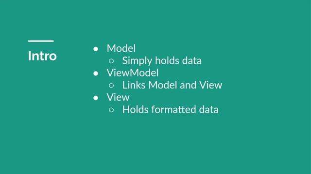 Android Application Development using Kotlin - 16 || MVVM (Model View ViewModel) Introduction смотреть онлайн