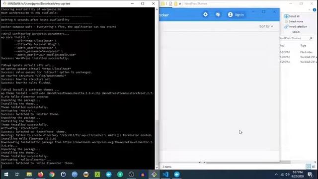 Docker WordPress with Apache, MariaDB, Adminer and WPCLI смотреть онлайн
