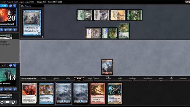 IZZET BLITZ X SLIVERS - Round 3 [5-0 Pauper League] смотреть онлайн