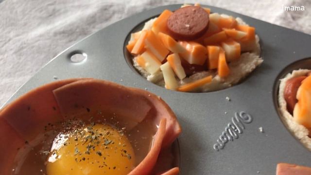 식빵으로 10분이면 피자빵 계란빵 | Pizza/Egg Bread for Breakfast смотреть онлайн