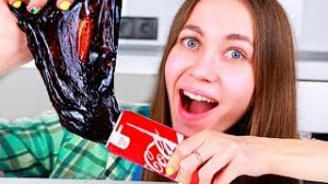 ЛИЗУН(слайм) ИЗ КОКА КОЛЫ СВОИМИ РУКАМИ! КАК СДЕЛАТЬ ЕГО ДОМА.mp