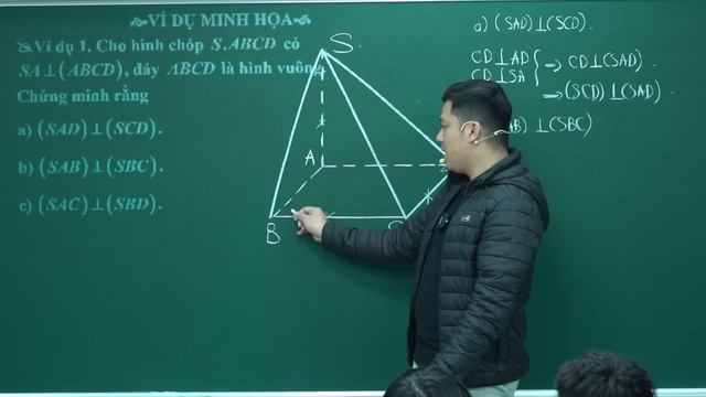 Bài 4. Chứng minh hai mặt phẳng vuông góc (Toán 11 SGK mới) | Quan hệ vuông góc 11 | Thầy Phạm Tuấ смотреть онлайн