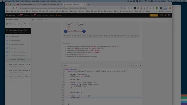 cheapest flights within K stops leetcode (bellman ford algorithm) java solution смотреть онлайн