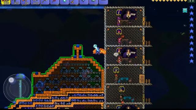 Обзор моей новай карты и крутой арены! (Terraria mobile) смотреть онлайн