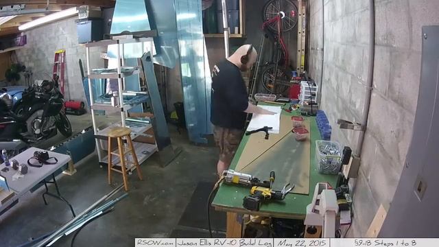 RV-10 Empennage Sections 9-15 to 10-3 смотреть онлайн