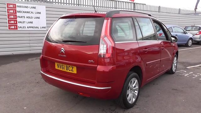 Citroen C4 GRAND PICASSO 1.6 HDi VTR 5dr EGS6 U17859 смотреть онлайн