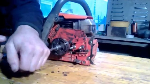 Oleo - Mac 937 kuplung leszerelés / clutch removal смотреть онлайн