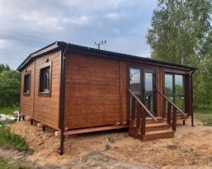 Садовый Домик 6х6,9м "Севилья". Модульная дача за один день.