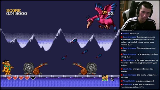 The Flintstones (SEGA, 1993). Прохождение смотреть онлайн