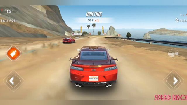 Rebel racing/Chevrolet zl1 vs mercedes SLS AMG/ speed broker... смотреть онлайн