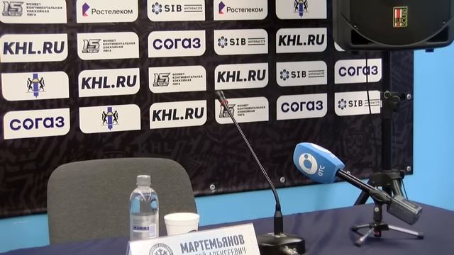 Послематчевая пресс-конференция "Сибирь" - "Амур" смотреть онлайн