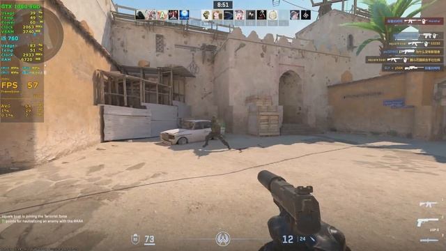 CS2 - i5 760 + GTX 1060 | 1080p смотреть онлайн