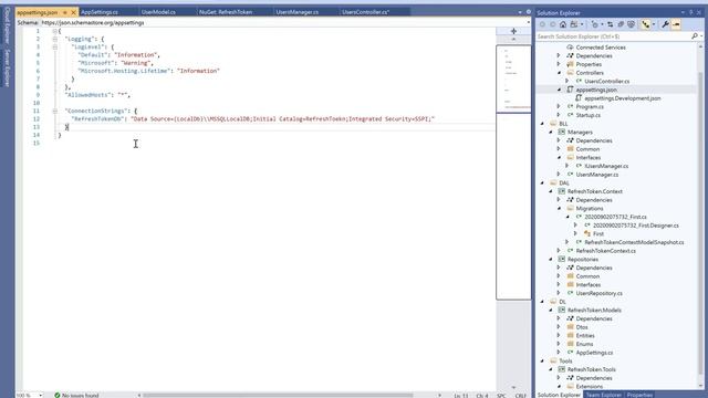 .NET Core 3.1 WEB API - JWT authentication Tokens смотреть онлайн