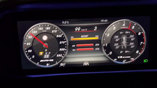 Mercedes-Benz S560 4Matic 2018 0-100 0-200 смотреть онлайн