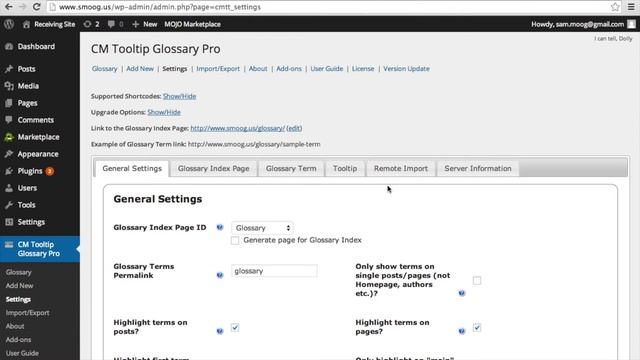 Import, Export and Share a Glossary Between Multiple Sites | WordPress смотреть онлайн