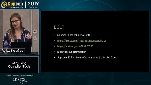 (Ab)using Compiler Tools - Reka Kovacs - CppCon 2019 смотреть онлайн