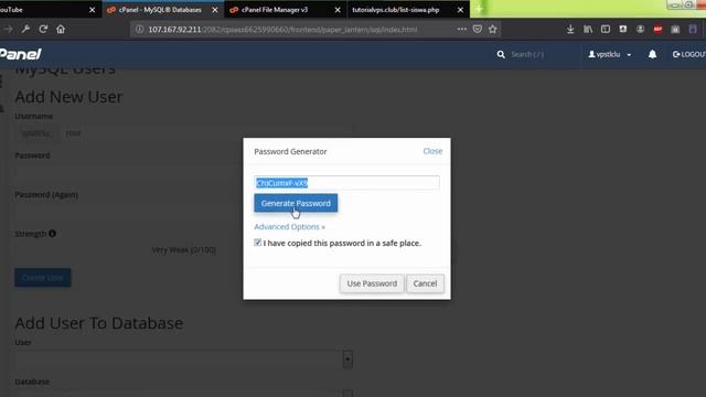 Cara Membuat Database di Hosting dan import sql - cara membuat website 5 смотреть онлайн