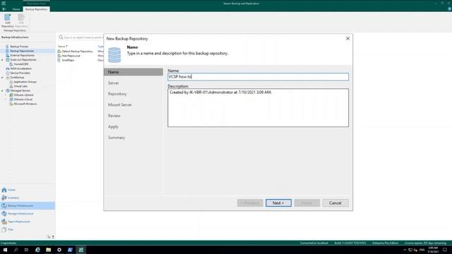 Adding a Backup Repository смотреть онлайн