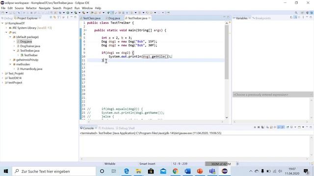 Méthodes equals Java смотреть онлайн